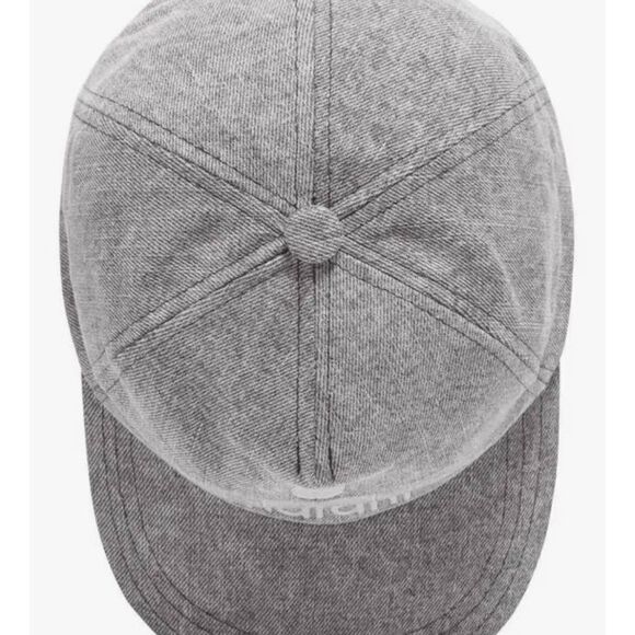 ISABEL MARANT Tyron Logo Ball Cap Grey main image 4